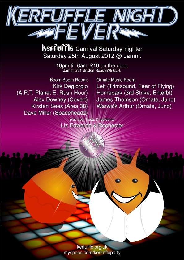 Kerfuffle Carnival Saturday-Nighter - Página frontal