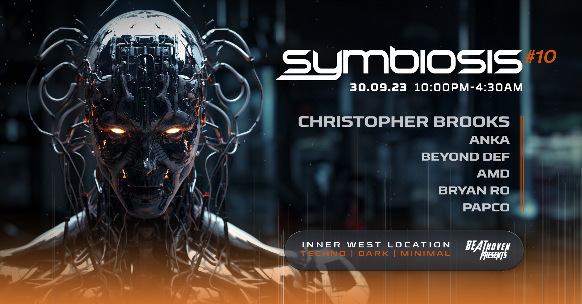 Symbiosis #10 feat. Christopher Brooks (QLD) - Página frontal