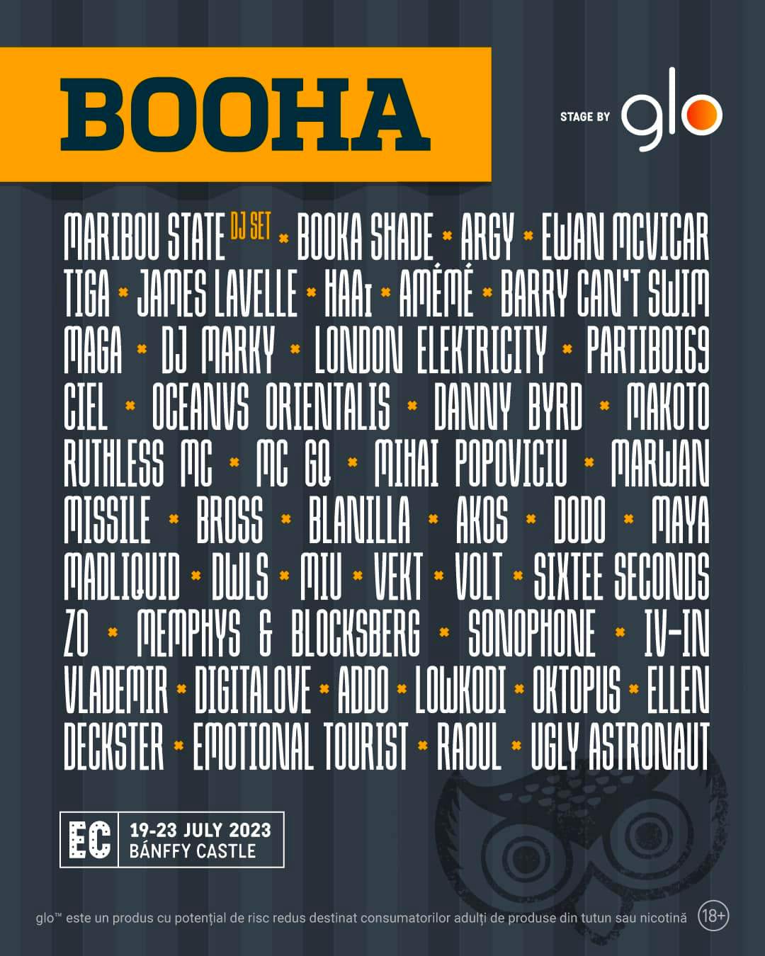 Booha Stage at EC9 - フライヤー表