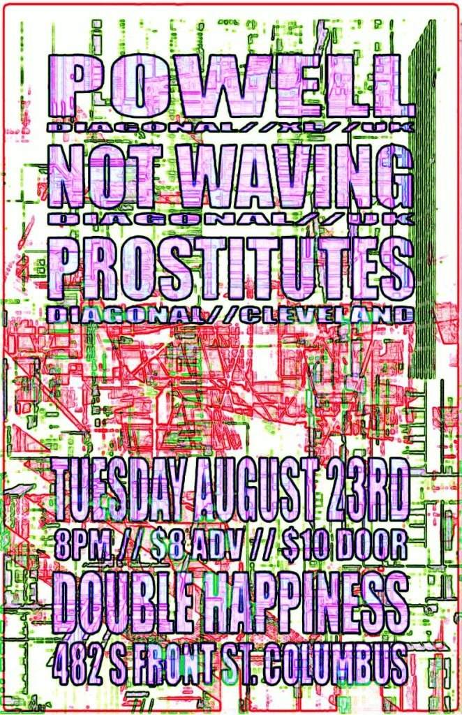 Powell, Not Waving, Prostitutes, Jacoti Sommes - Diagonal North America 2016 - Página frontal