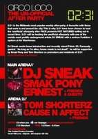 Unoffical Circoloco Afterparty DJ Sneak - フライヤー表