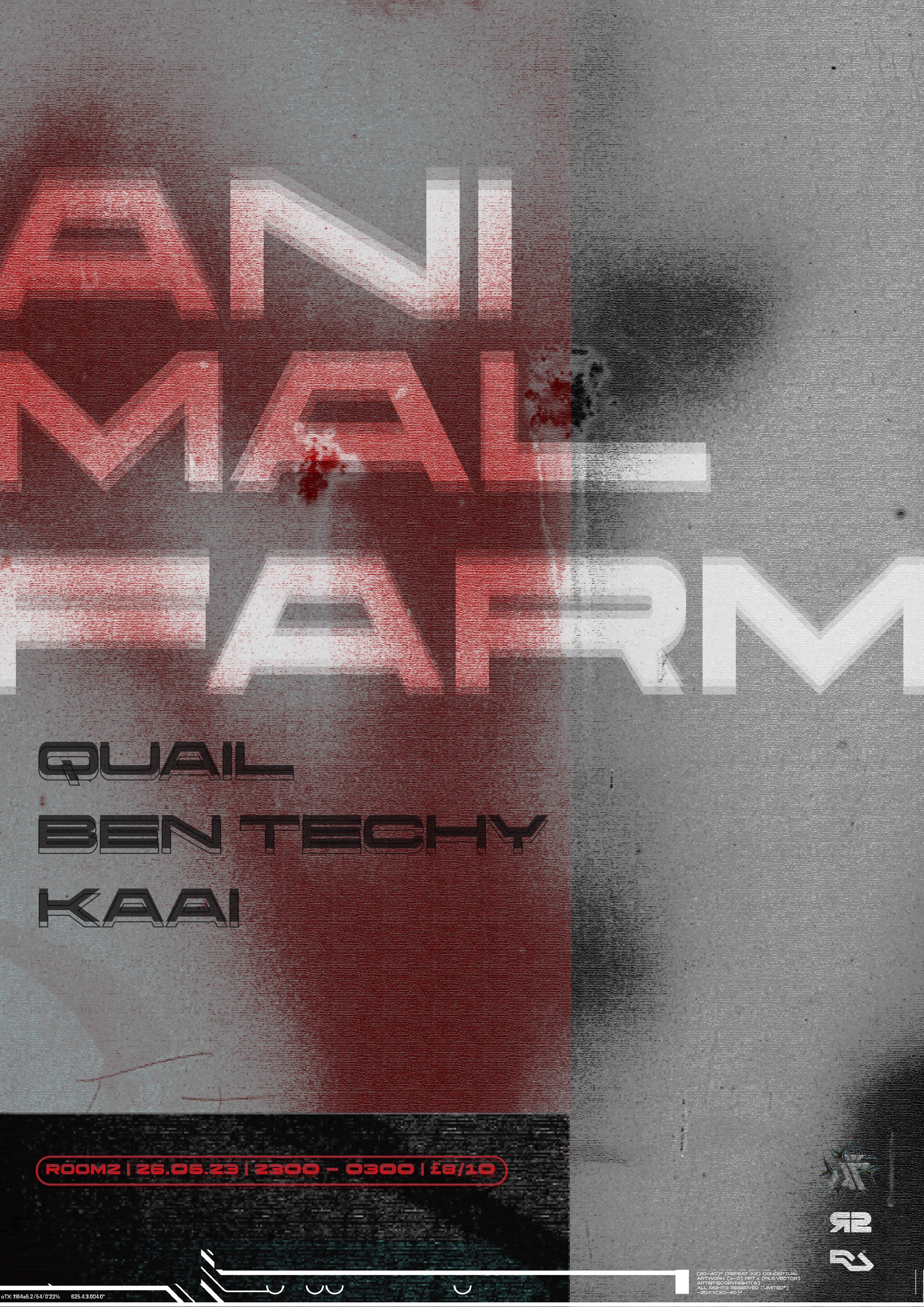 Animal Farm - Quail / Ben Techy / KAAI - Página frontal