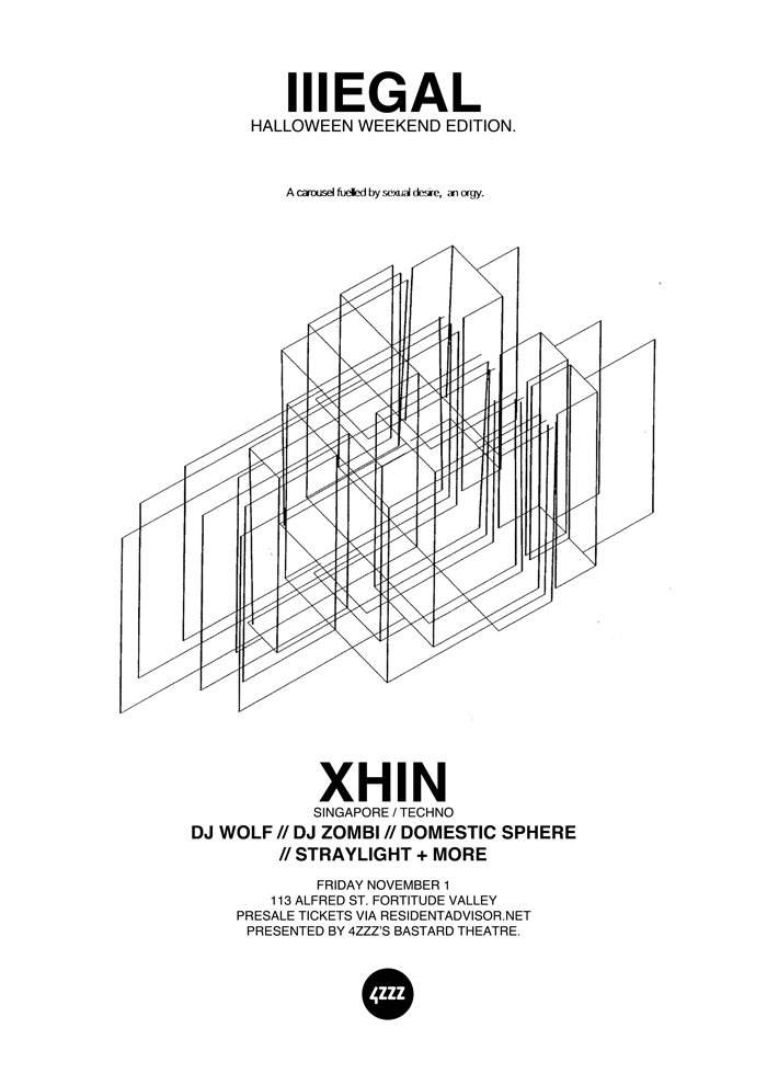 Illegal Feat. Xhin [Singapore - Stroboscopic Artefacts] - Página frontal