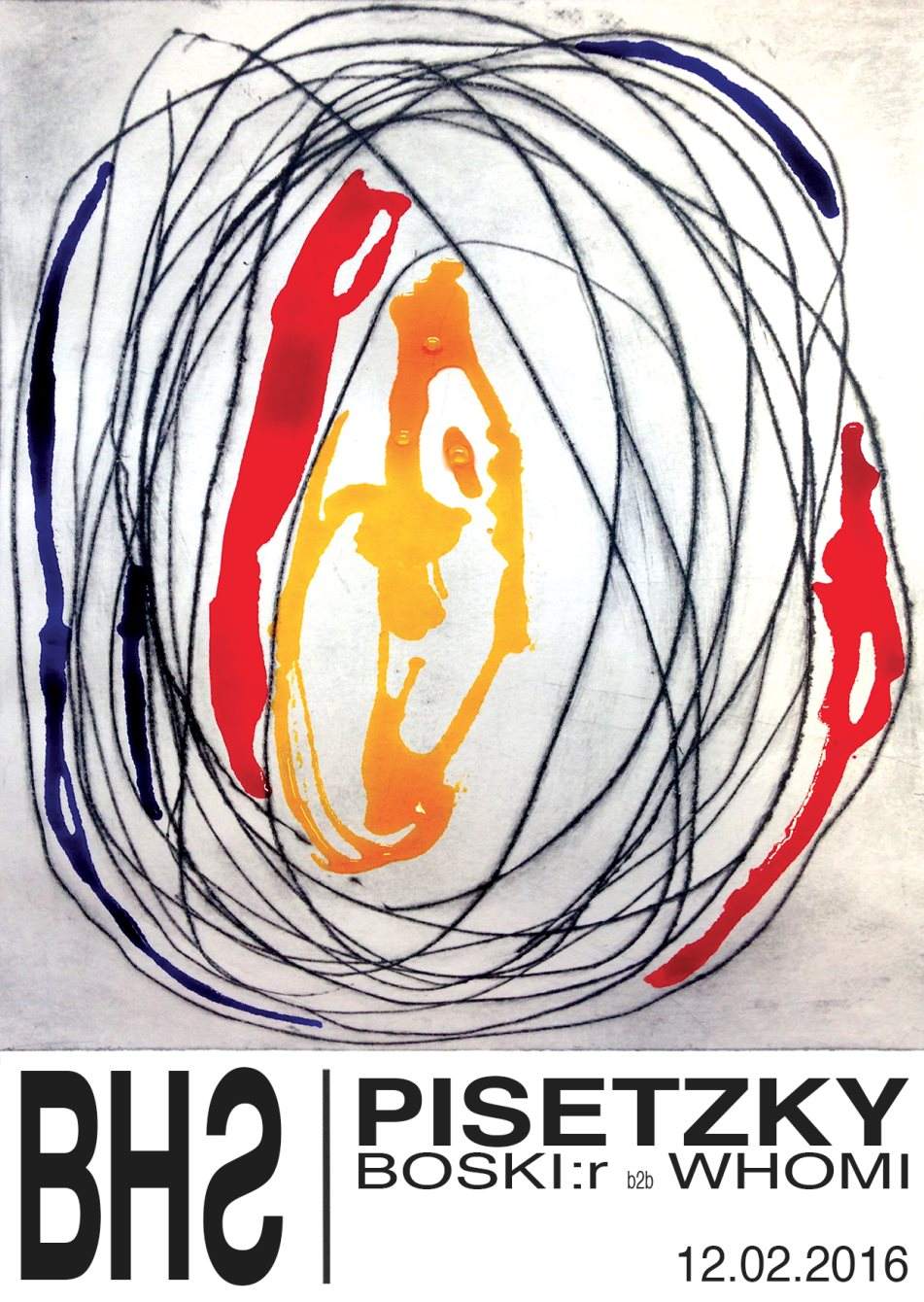 Bauhaus with Pisetzky & Boski:r b2b Whomi - フライヤー裏