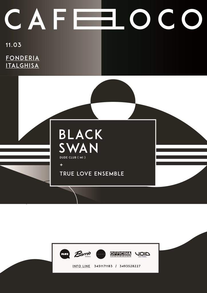 Cafeloco with Black Swan & True Love Ensemble - Página frontal