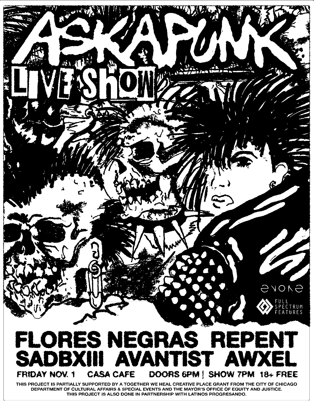 Full Spectrum Features x Evoke presents: Ask A Punk Live