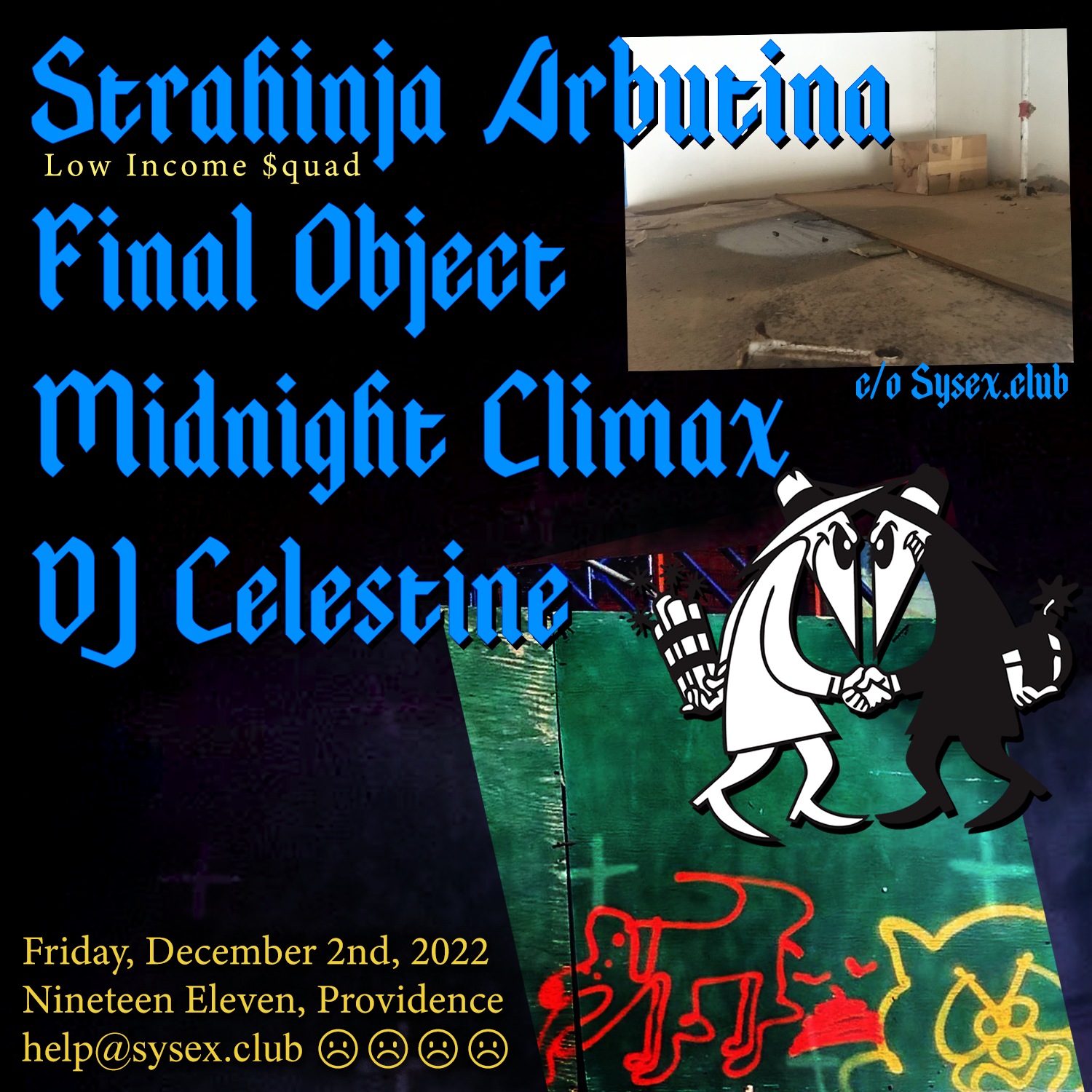 Strahinja Arbutina / Final Object / DJ Celestine / Midnight Climax - Página frontal