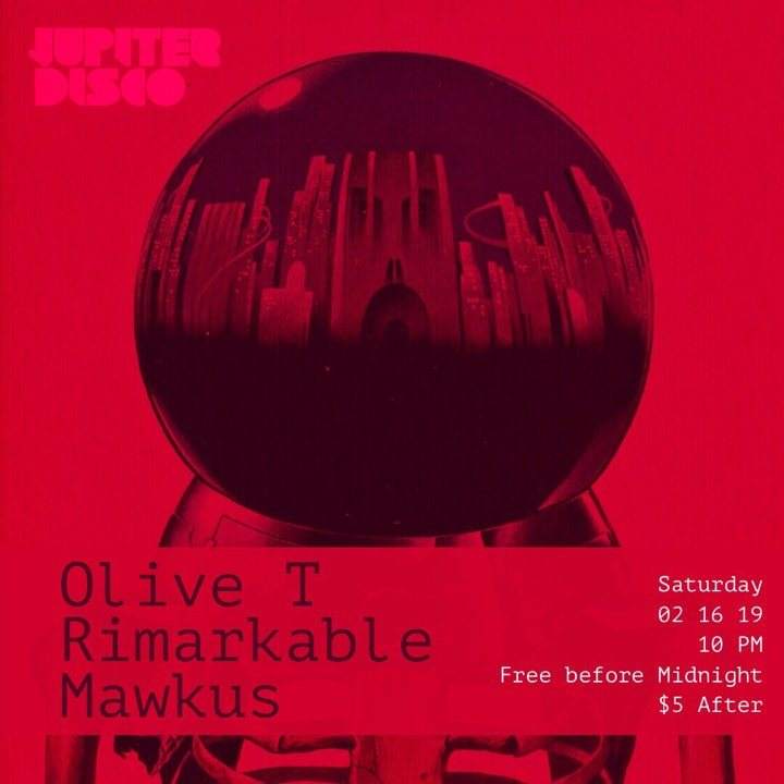 Olive T - Rimarkable - Mawkus - フライヤー表