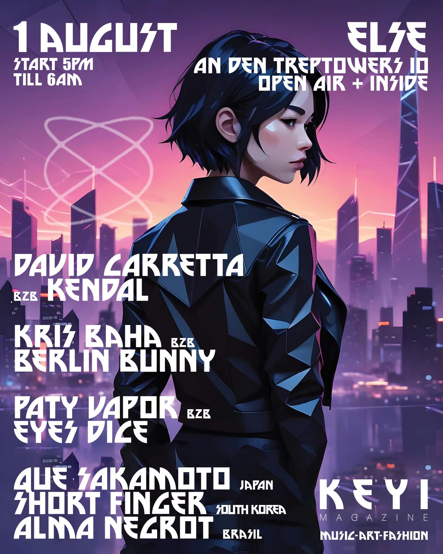 Else x KEYI Magazine: Kendal, David Carretta, Kris Baha + more at Else ...