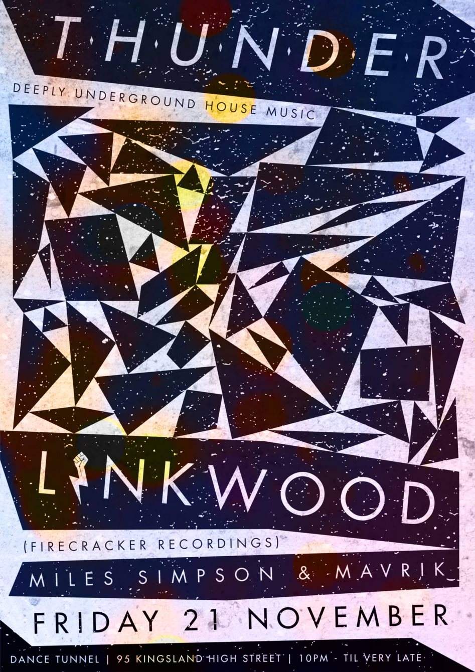 Thunder with Linkwood - フライヤー表