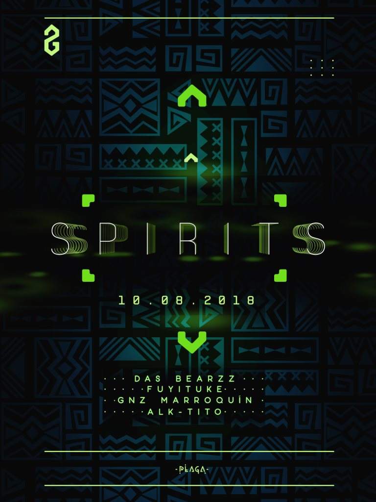 Spirits - フライヤー表