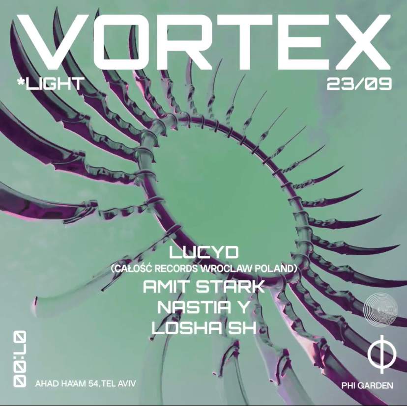 VORTEX Light Afterparty 7:00 - フライヤー表