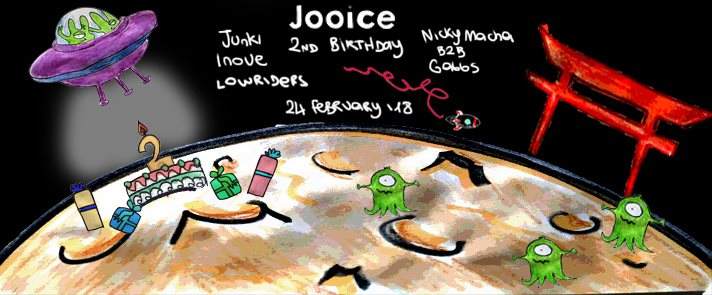 Jooice 2nd Birthday Party - Página frontal