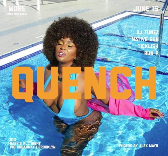 Quench: More Bass, More Soul, More Dance - Página frontal