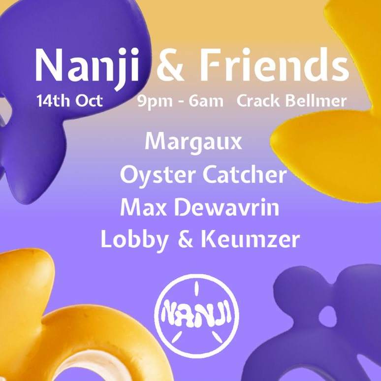 Nanji & Friends with Margaux, Oyster Catcher, Max Dewavrin, Lobby & Keumzer - Página frontal