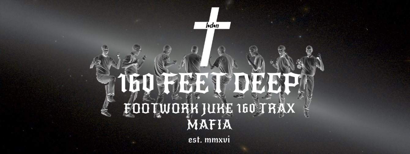160ft Deep 001: Teeza - フライヤー表