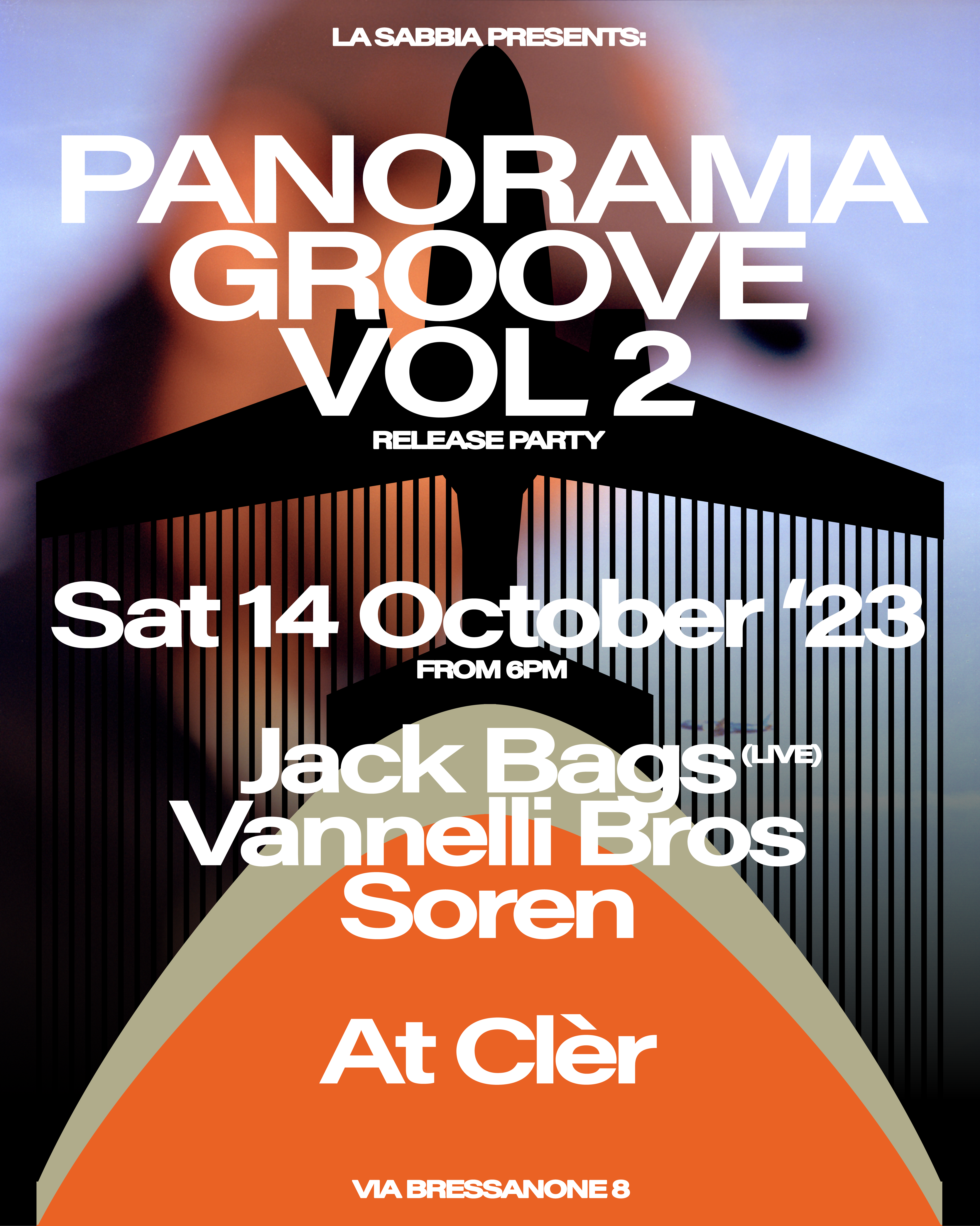 La Sabbia pres. Panorama Groove Vol.2 Release Party - Página frontal