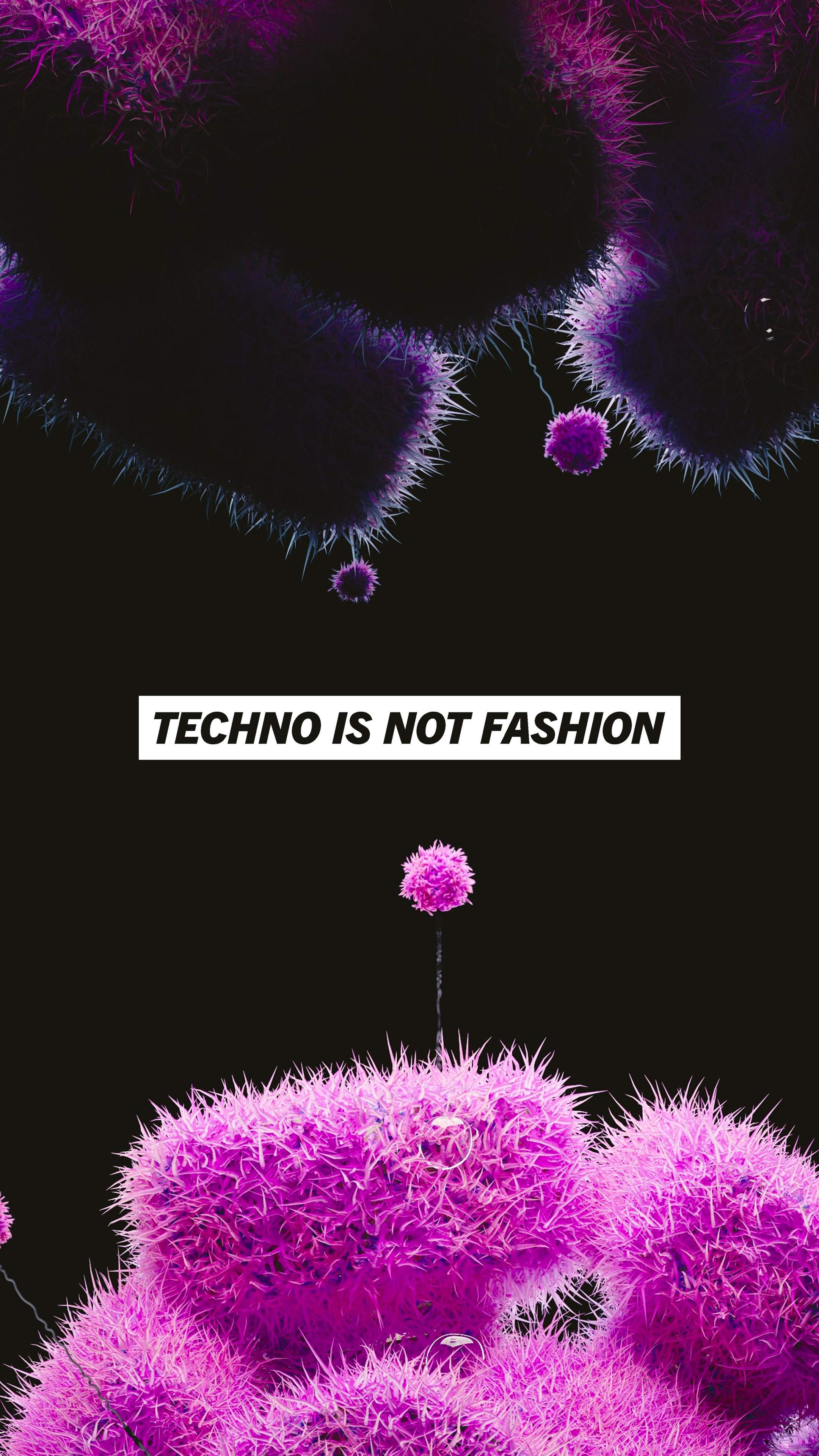 Techno is not Fashion - Página frontal