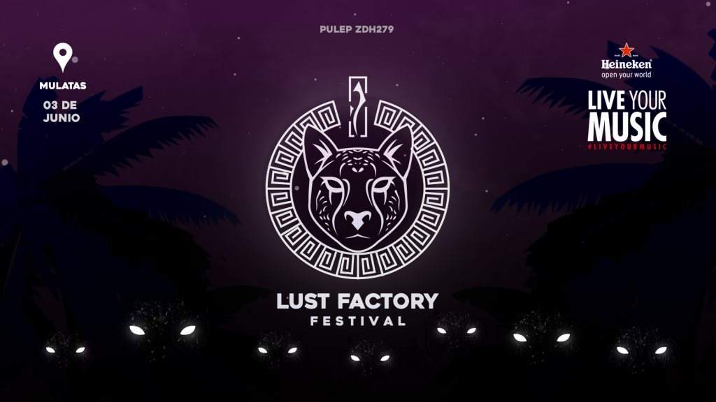 Lust Factory Festival - フライヤー表