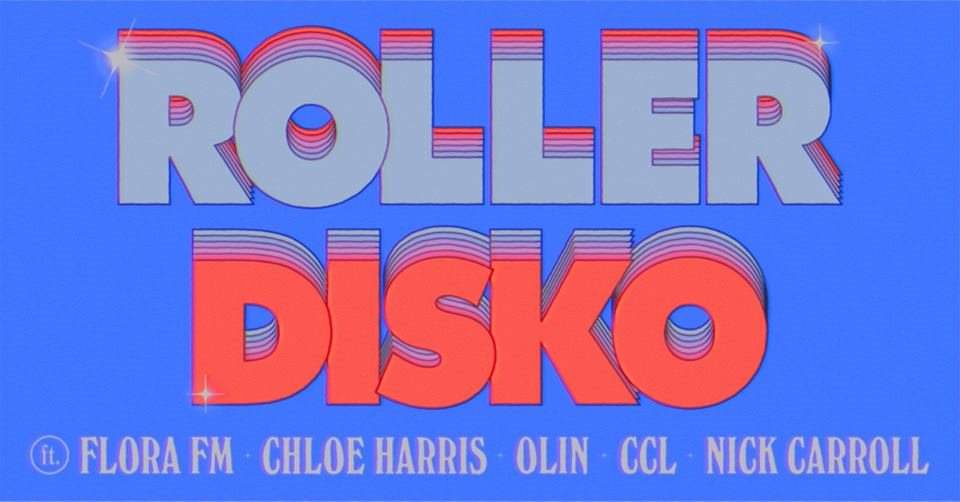 Roller Disko - フライヤー表
