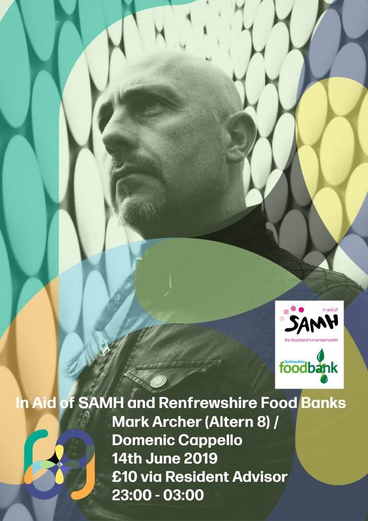 Club 69:Mark Archer & Domenic Cappello (In Aid of SAMH & Renfrewshire Foodbank) - Página frontal