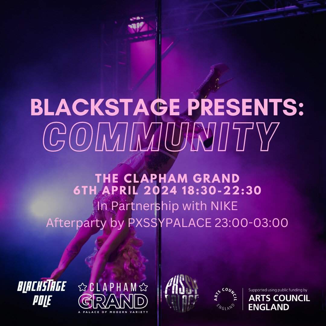 Blackstage presents: Community - Página frontal