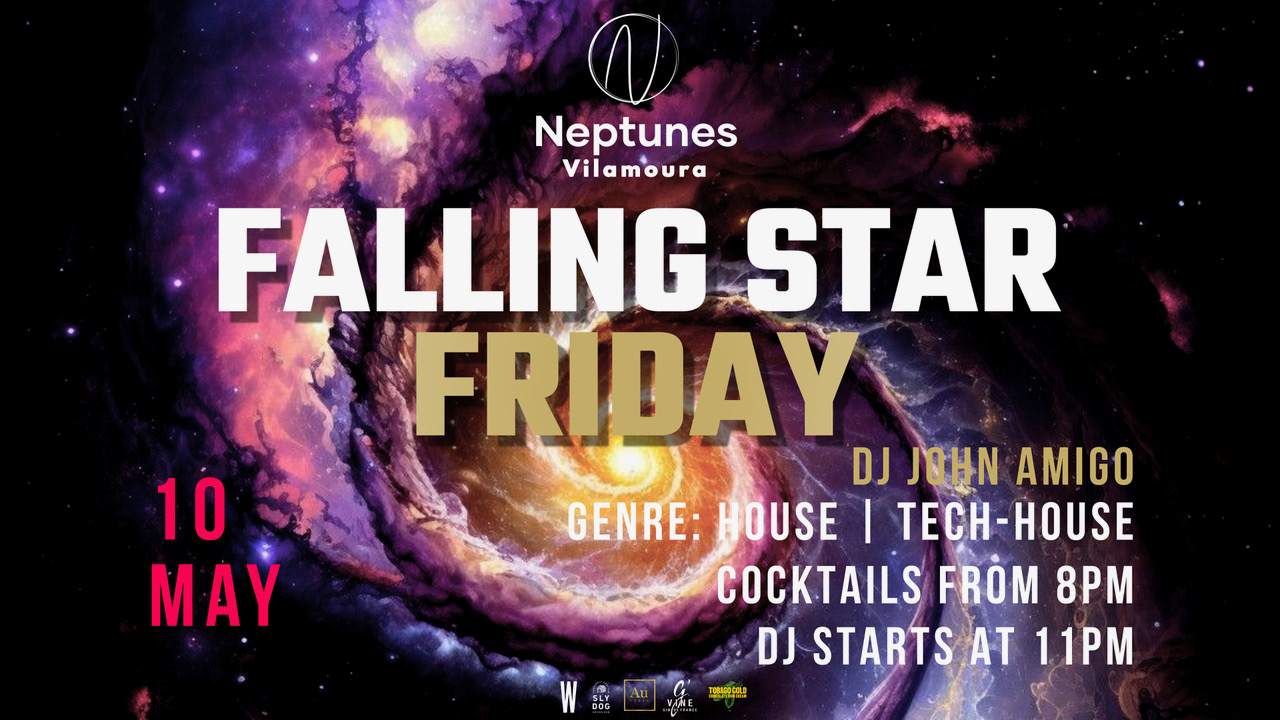 Falling Star Friday with John Amigo - フライヤー表
