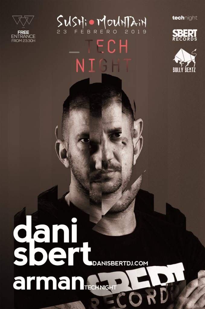 Dani Sbert + Arman - Tech Night - Página trasera