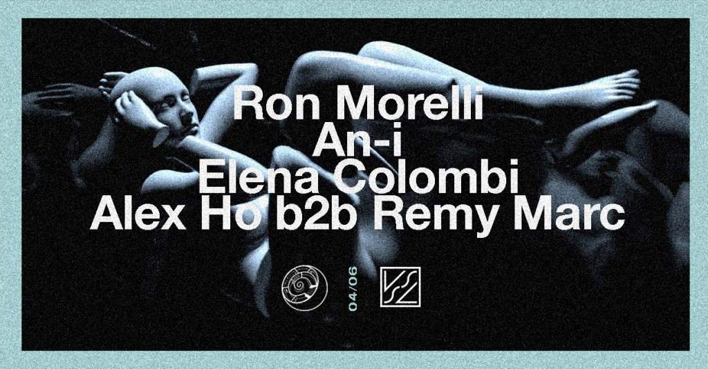 Moony Habits & VSSL with Ron Morelli, An-i and Elena Colombi - フライヤー表