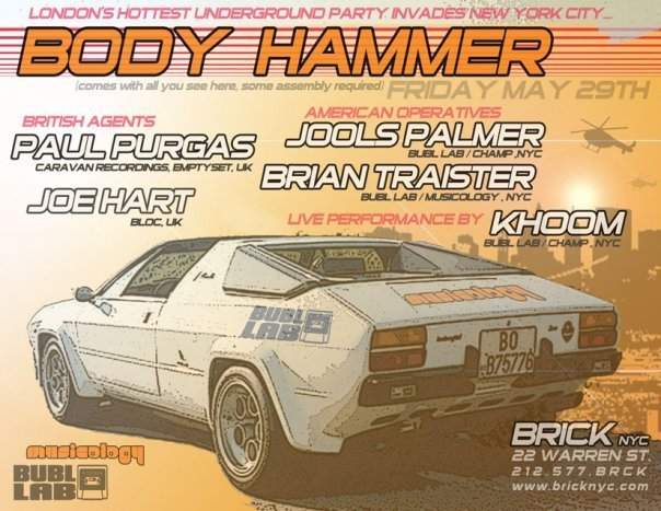 Body Hammer. - フライヤー表