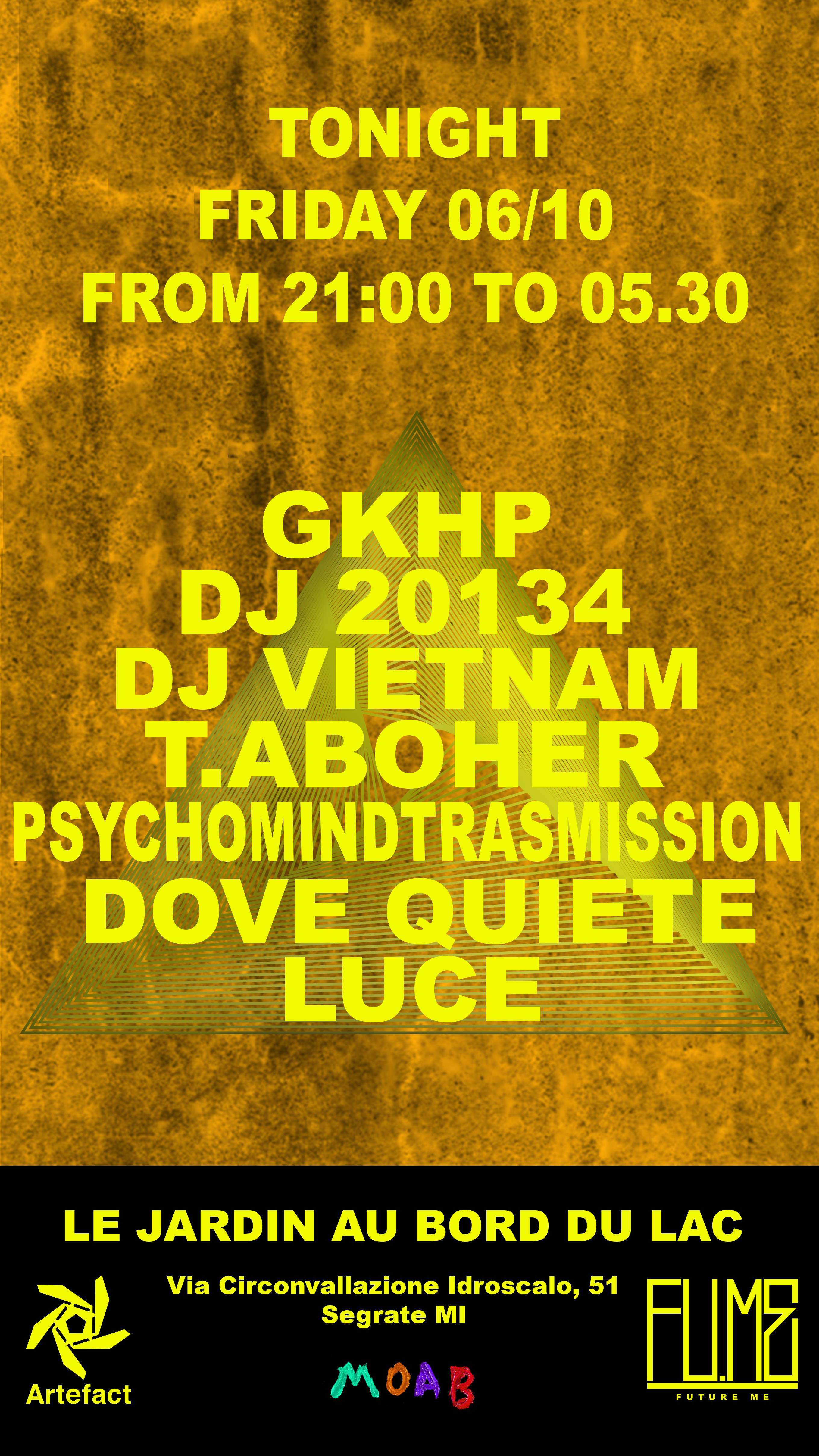 FRIDAY w\\ DJ Vietnam, Psychomindtrasmission, DJ 20134… - フライヤー表