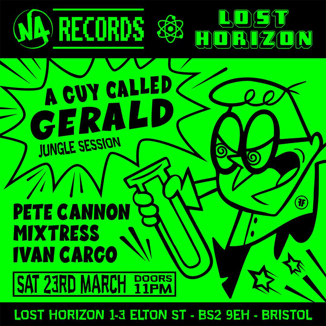 N4 Records: A Guy Called Gerald (Jungle Set), Pete Cannon - Página frontal