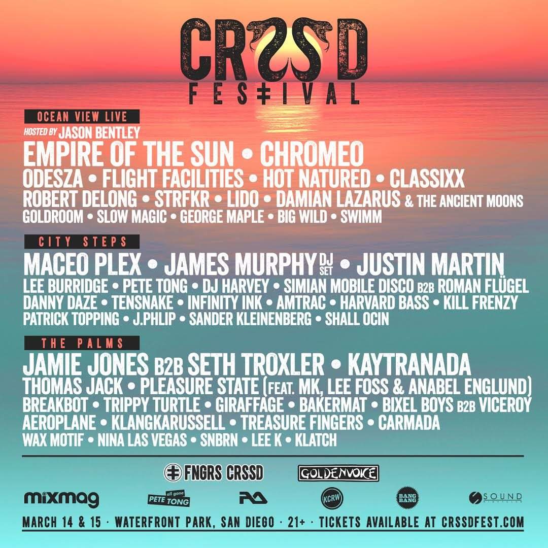 Fngrs Crssd presents: Crssd Festival - フライヤー表