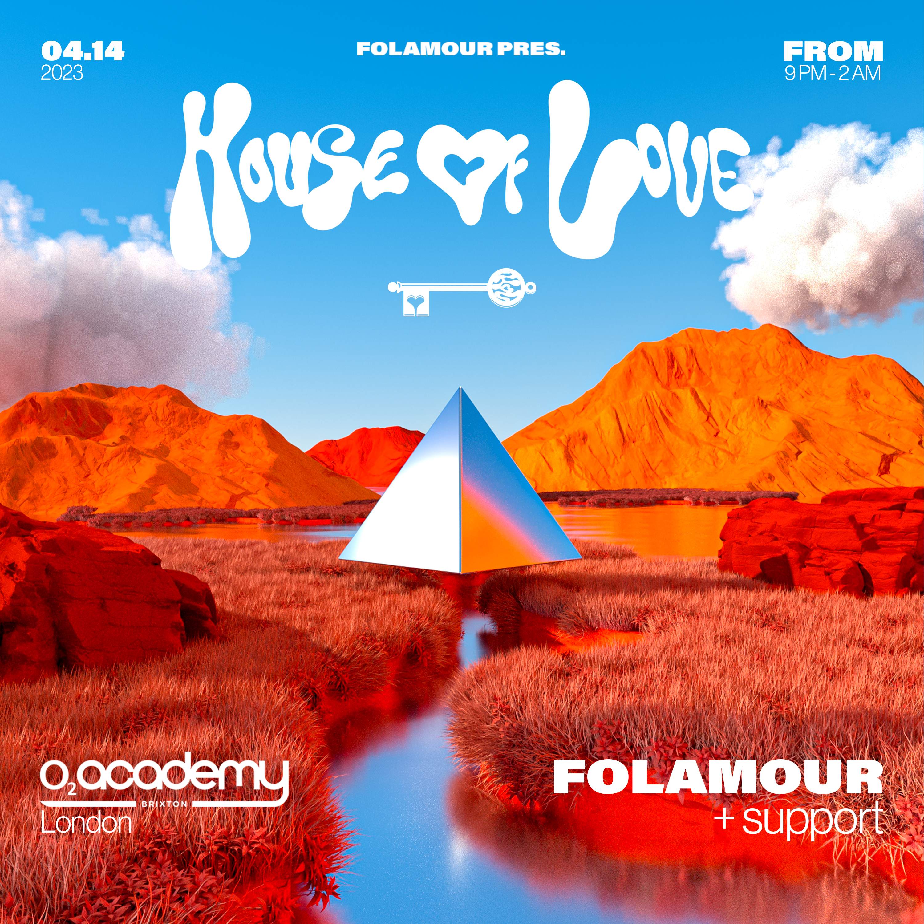 Folamour: House of Love A/V (RESCHEDULED) - フライヤー裏
