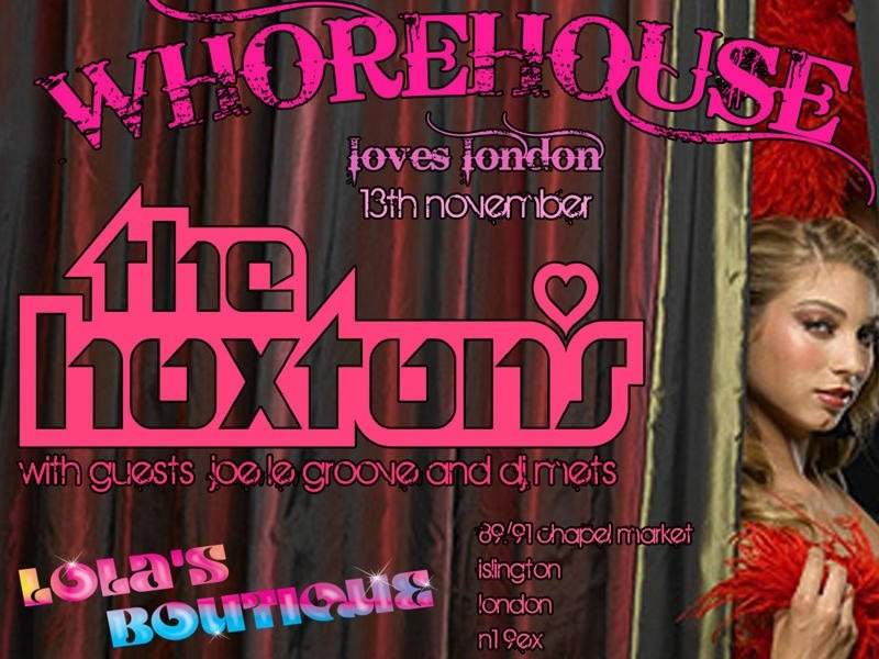 Whorehouse Loves London - フライヤー表