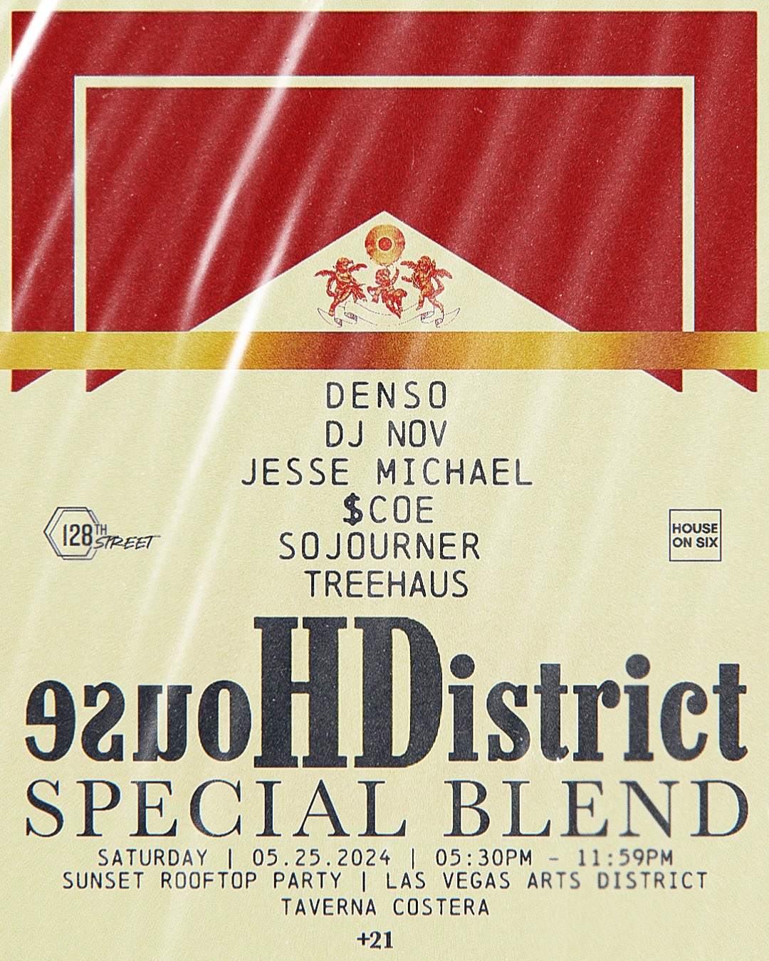House District: Special Blend // Saturday 5.25.2024 - Página frontal