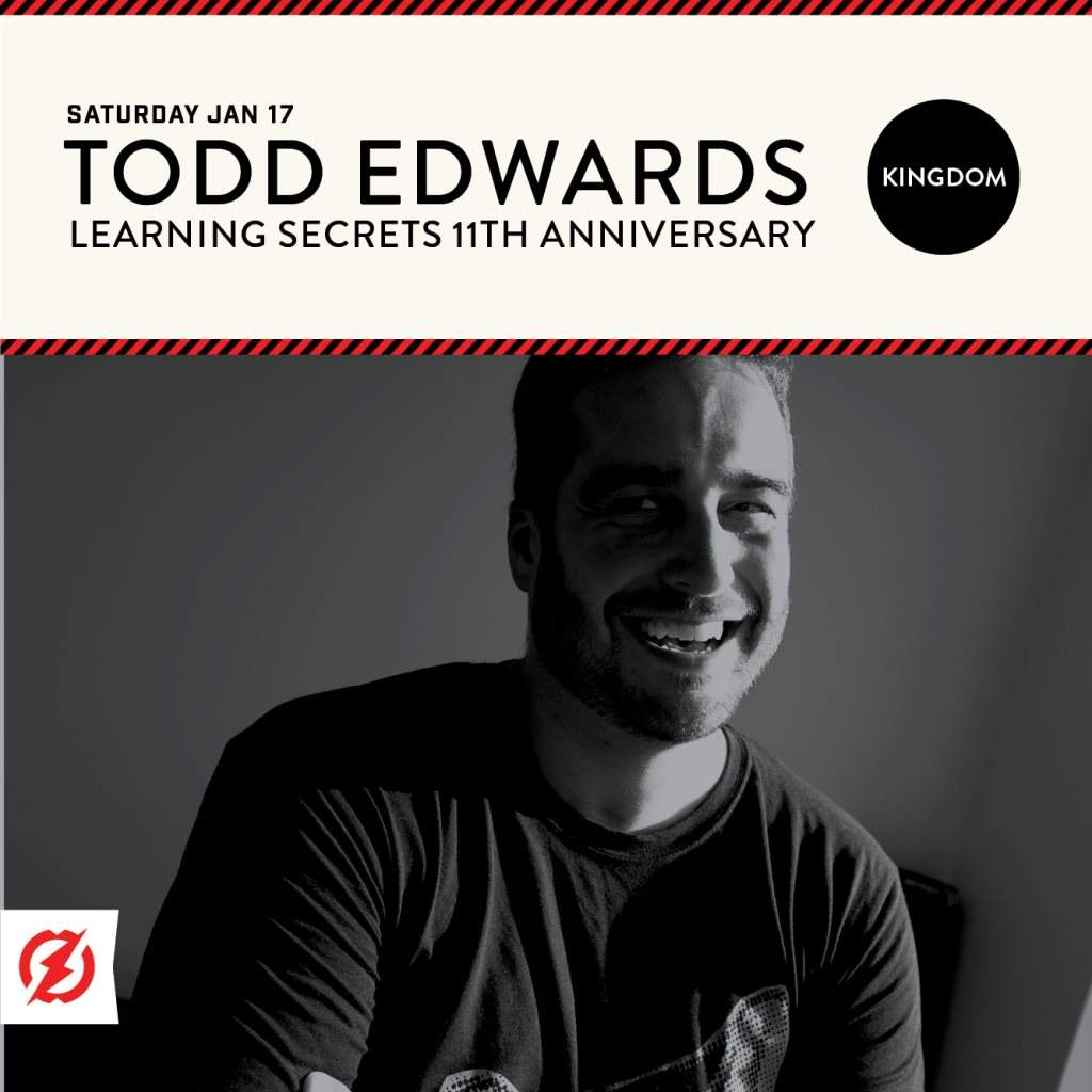 Todd Edwards x Learning Secrets 11 Year Anniversary - Página frontal