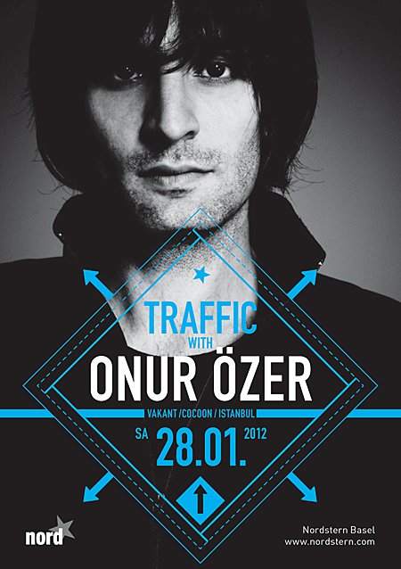 Traffic with Onur Özer - フライヤー表
