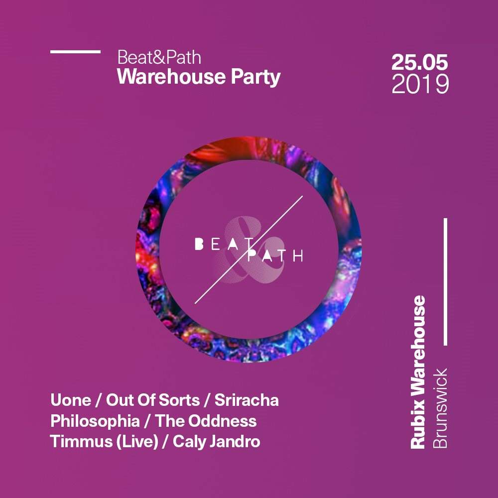 Beat & Path Warehouse Party - Página trasera