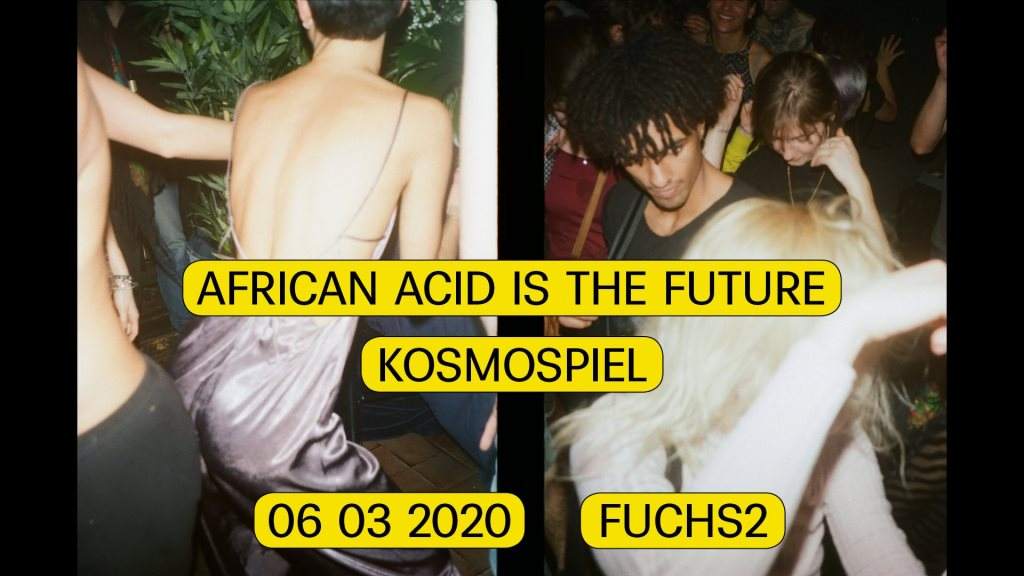 African Acid is the Future - フライヤー表