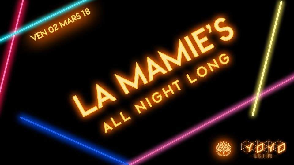La Mamie's All Night Long - Página frontal