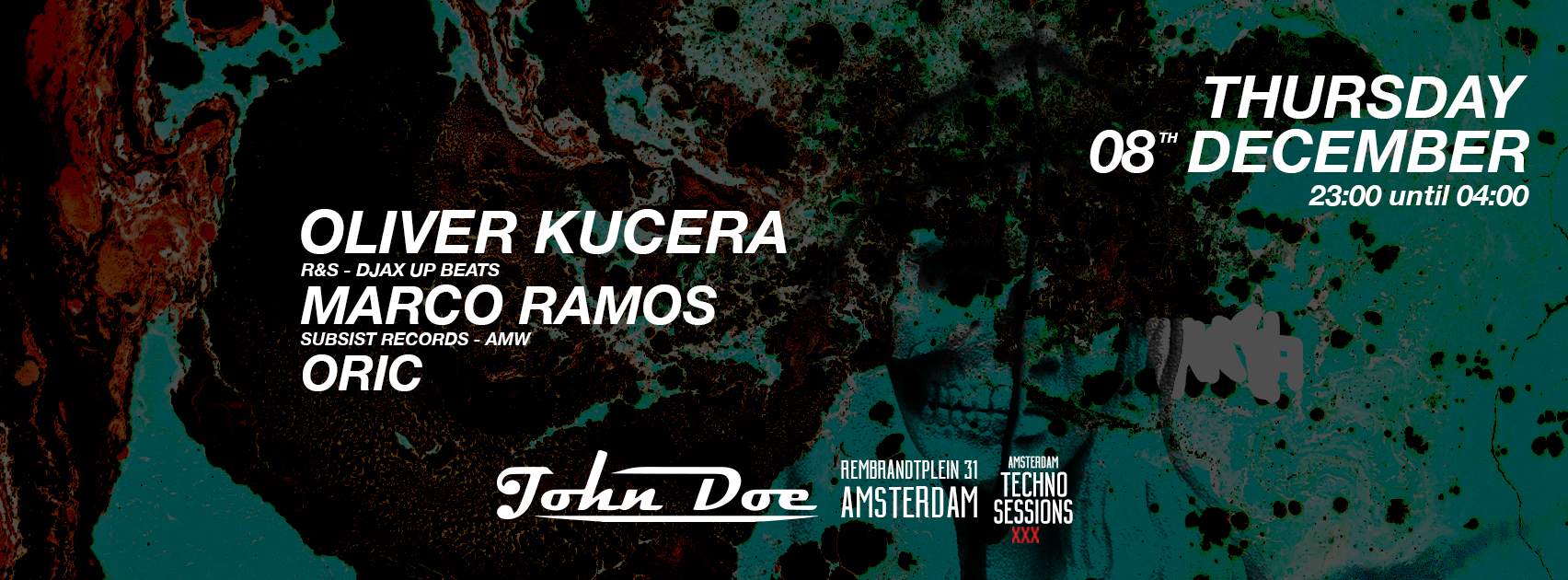 Amsterdam Techno Sessions w/ Oliver Kucera & Marco Ramos - Página trasera