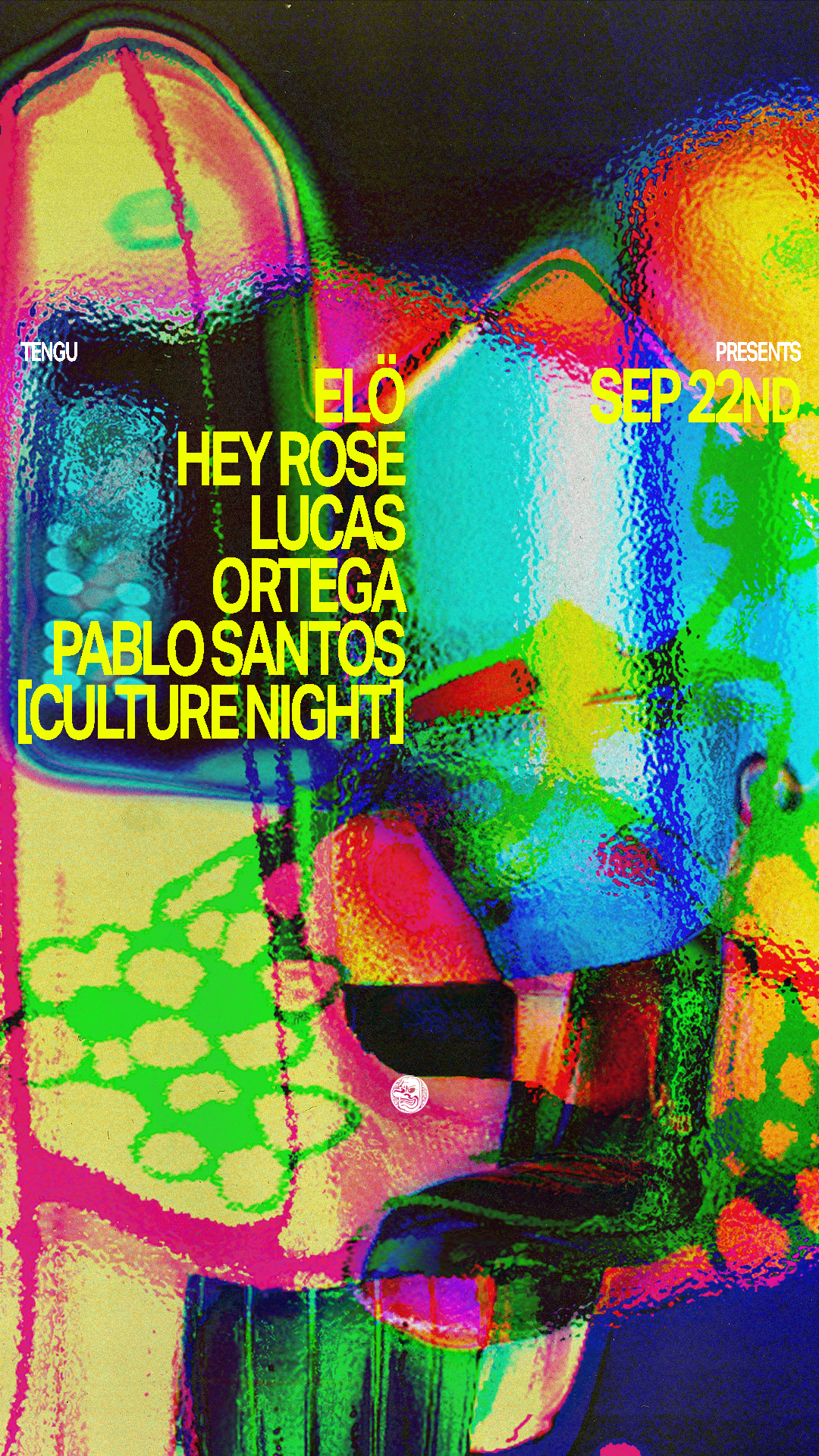 Tengu Culture Night: Elö, Hey Rose, LUCAS, Ortega, Pablo Santos - Página frontal