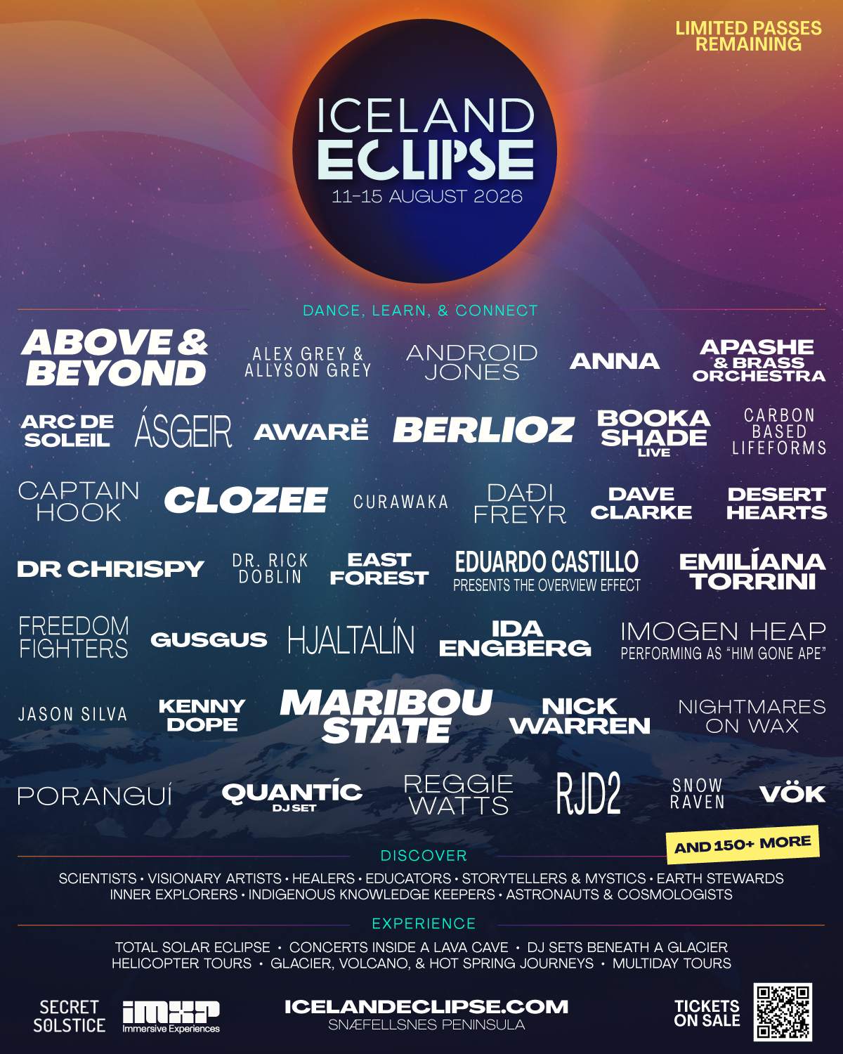 Iceland Eclipse 2026 - Promo Code 'RAVEFAM26' or 'BOOTS' - 5% Discount ...