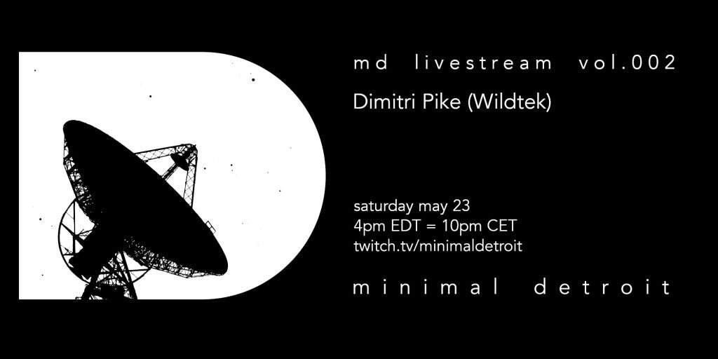 Minimal Detroit Livestream vol.002 - Página trasera