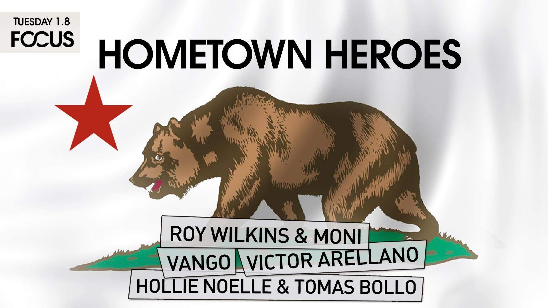 Focus presents: Hometown Heroes - フライヤー表