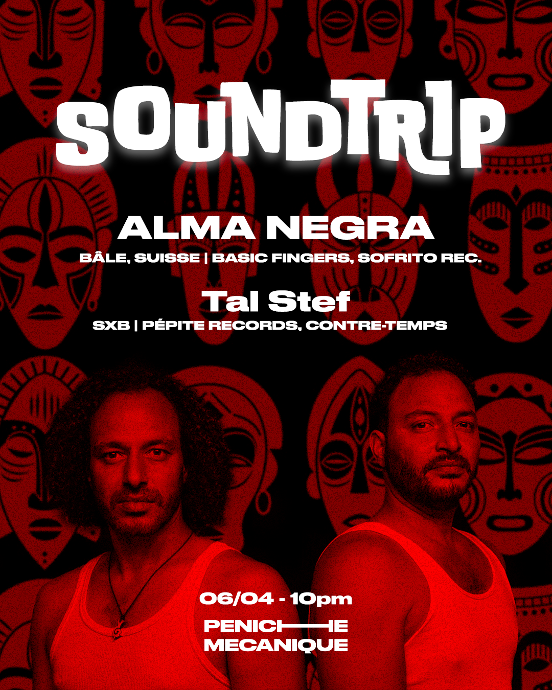 Soundtrip with Alma Negra - フライヤー表
