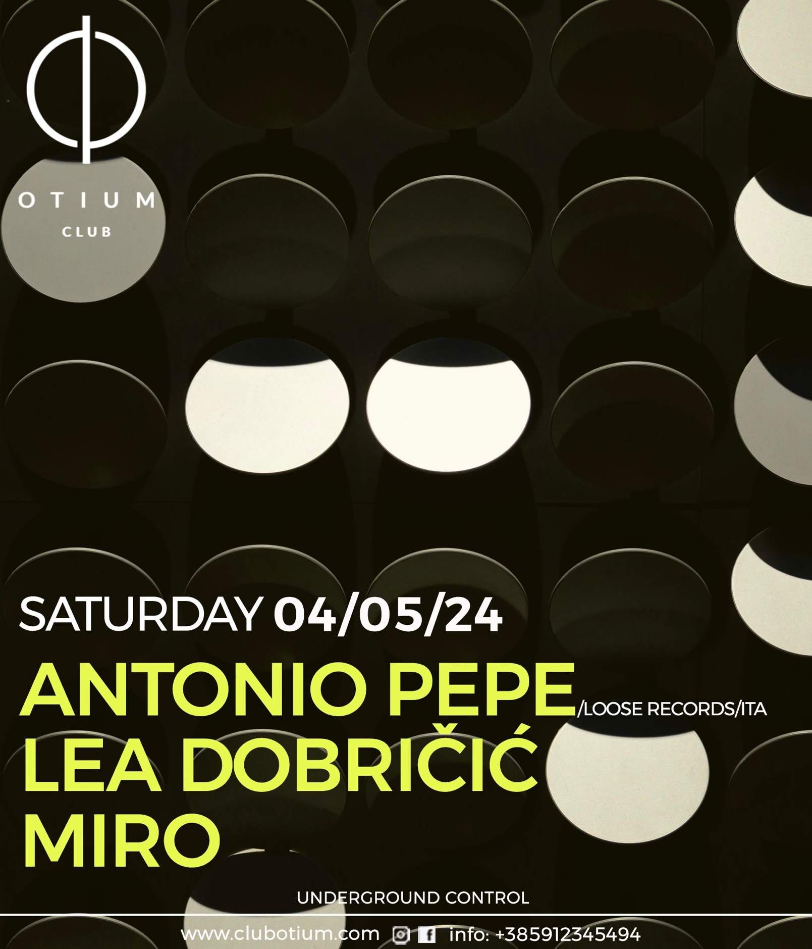 Antonio Pepe / Lea Dobricic / Miro at Otium Club Split at Club Otium ...