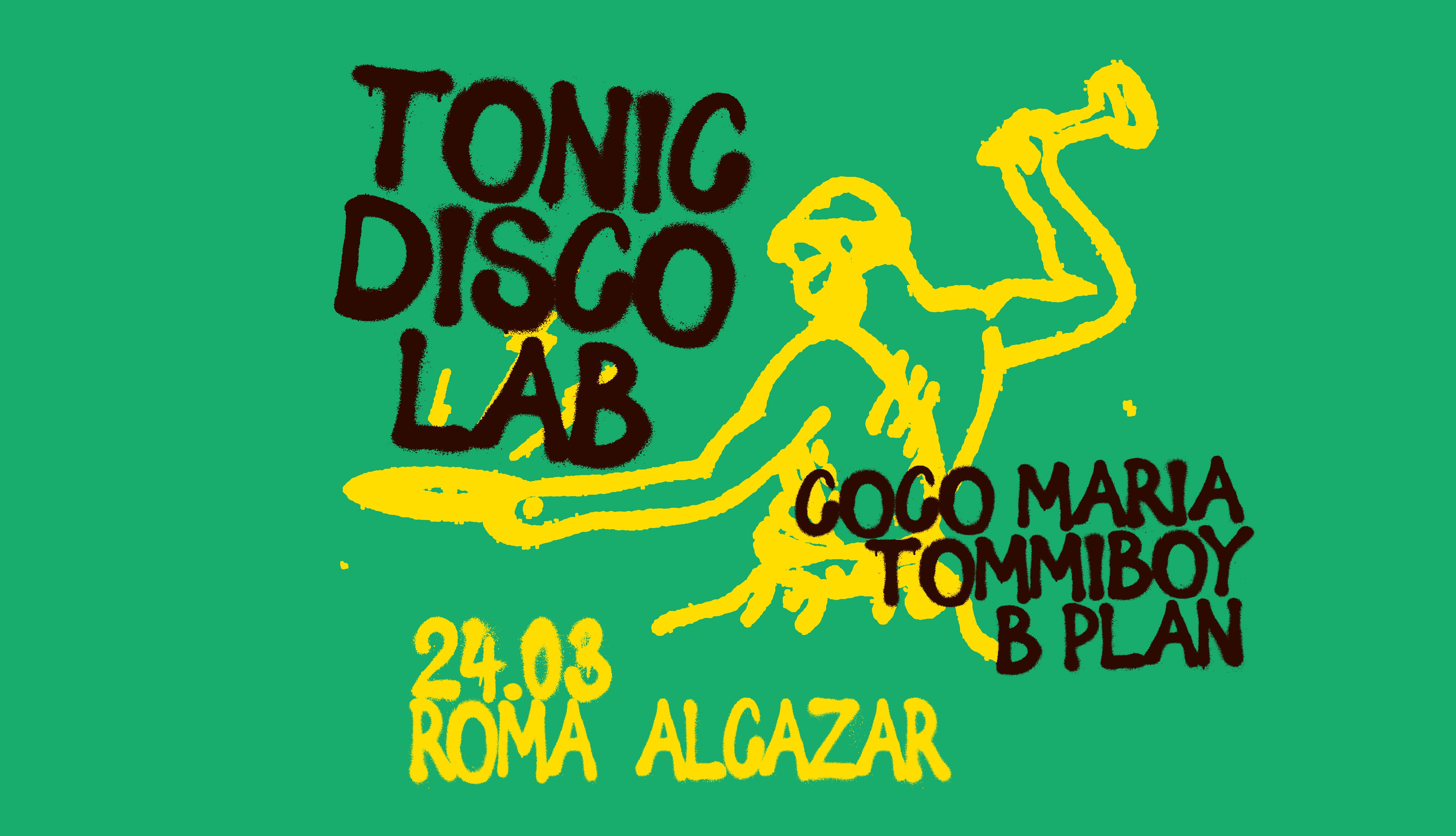 Tonic Disco Lab 7 - フライヤー表