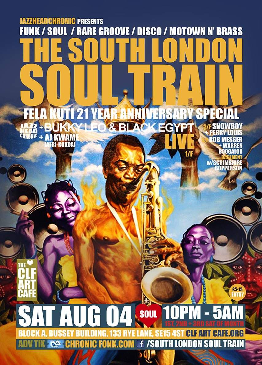 The South London Soul Train Chic and Salsoul Special - More in 3 Rooms - Página trasera